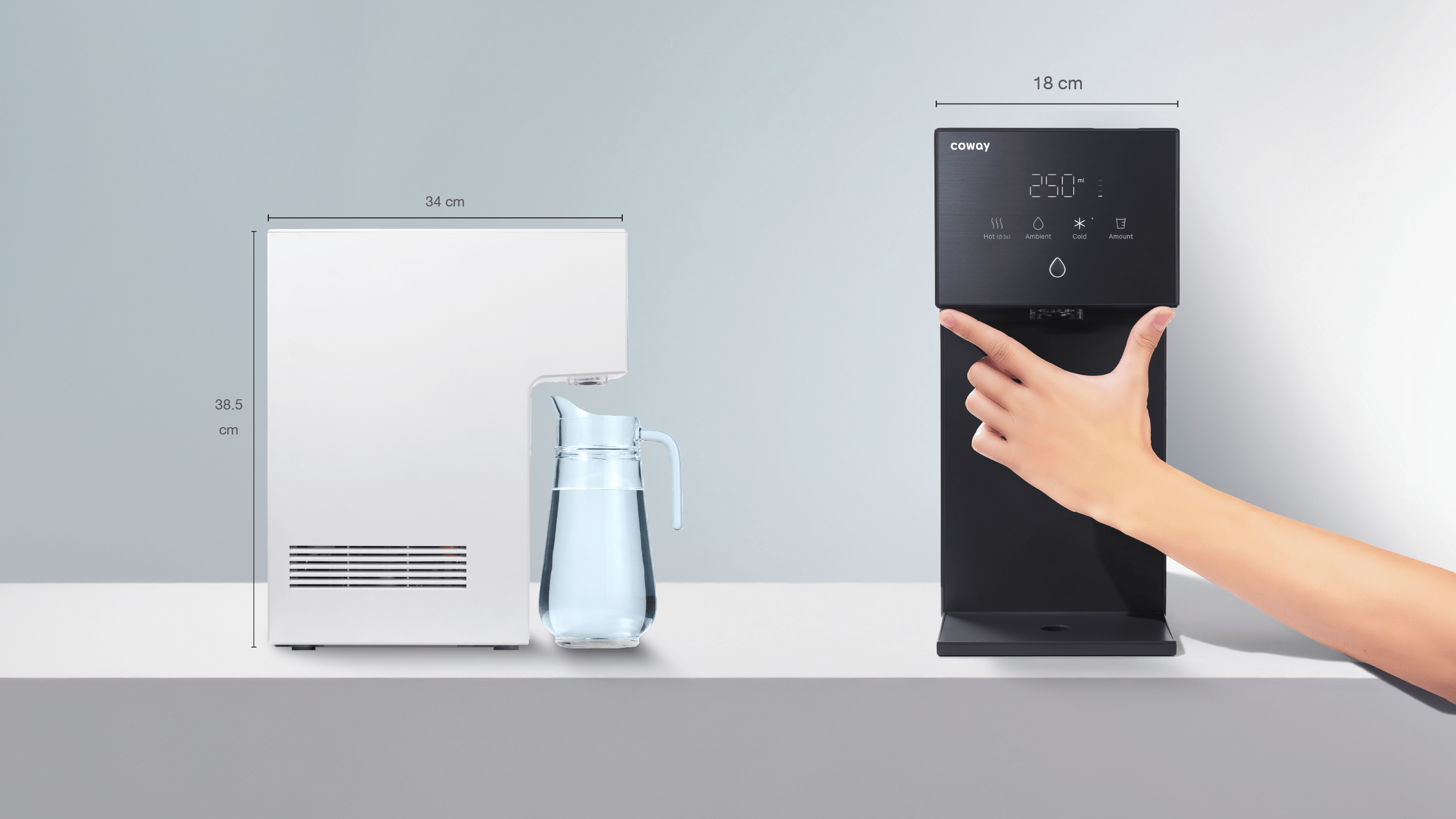 เครื่องกรองน้ำ Coway Dazzieเครื่องกรองน้ำ Coway โคเวย์ Dazzie เดซซี่ CHP-1201N